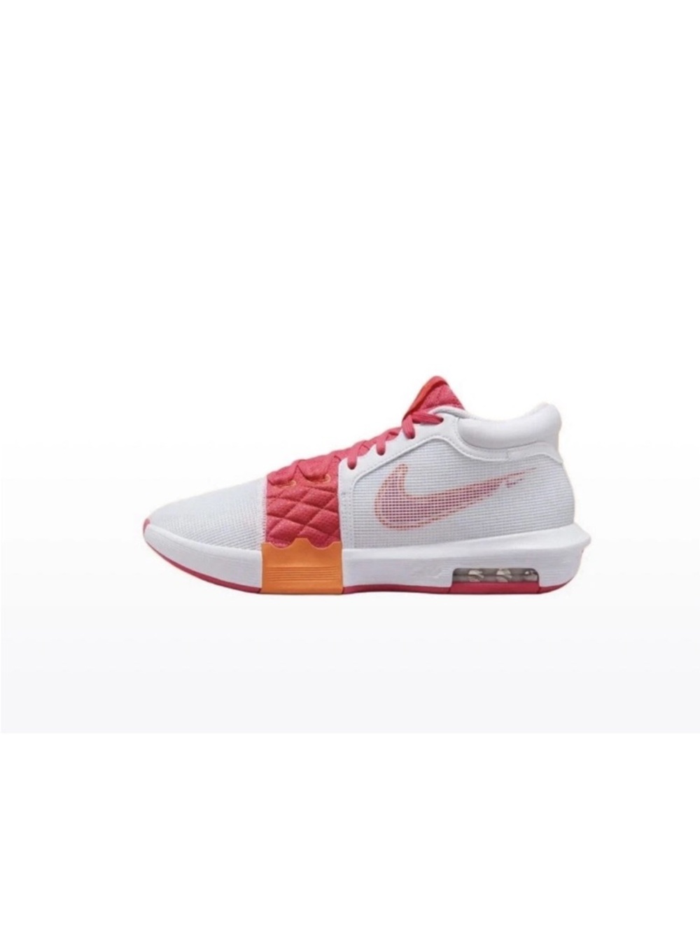 Nike LeBron Witness 8 White/Aster Pink  Basketball Shoe Men's FB2239-104